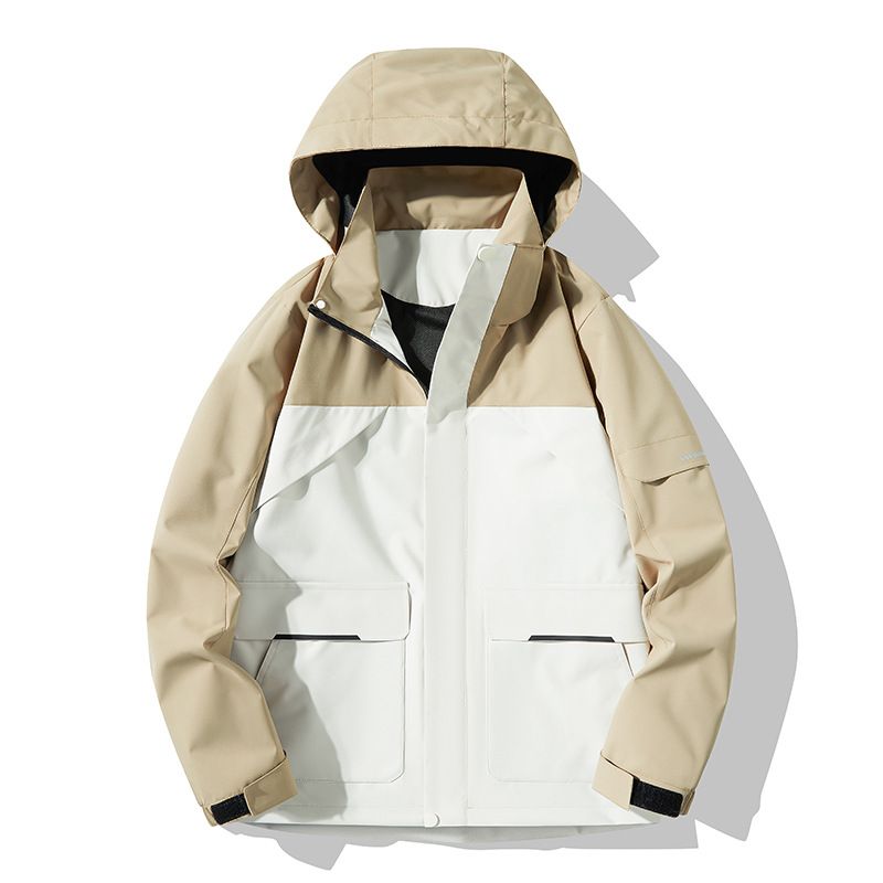 Jac per uomo e donna, stile coppia primavera e autunno, viaggio, alpinismo, sport, traspirante monostrato con cappuccio_voghion.com