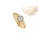 Ladies new watch set gold diamond temperament versatile hollow strap ladies quartz watch set_voghion.com