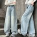 "Klassisch geschnittene Stretch-Jeans für Jungen im Alter von 3–7 Jahren – Hellblaue, bequeme Freizeithose aus Baumwolle für Kinder"_voghion.com