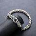 Chain Bracelet For Men With Hook Clasp, Unique Design, High-End Feel, Simple New Cuban Style Accessory, Niche Versatile_voghion.com