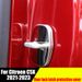 For Citroen C5X 2021 2022 2023 Car door lock buckle stainless steel protective cover modification accessories_voghion.com