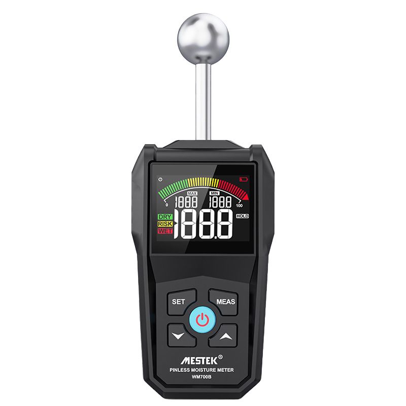 Hygromètre numérique pour bois Détecteur d'humidité du bois sans contact Alarme Testeur d'humidité non destructif Détecteur d'humidité_voghion.com