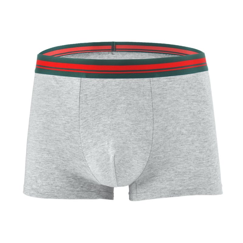 Boxer da uomo in cotone - Biancheria intima traspirante, antibatterica, altamente elastica, in cotone a fibra lunga per uomo (multicolore, multitaglie)_voghion.com