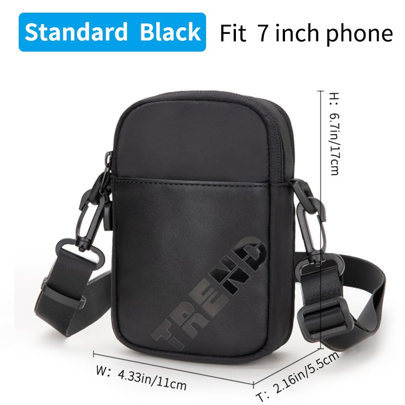 HcanKcan Men's Bag Luxury Men Shoulder Bag For 9.7" iPad Casual Crossbody Bags High Quality Male Purse Phone Men's Chest Pack_voghion.com