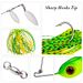 Tassel Sequin Anti-Hang Bottom 10g 14g Beard Man Lure Lead Block Bionic Bait_voghion.com