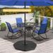 4-Piece Fillable Umbrella Base Stand for Garden Yard Poolside_voghion.com