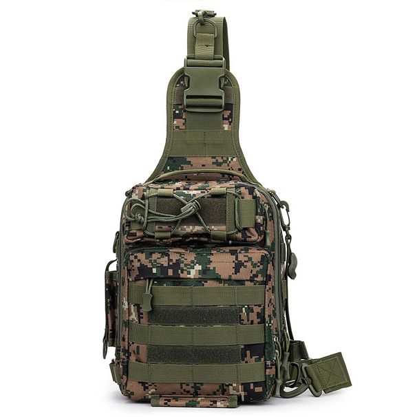Luya Bag 2018 New Tactical Backpack Camouflage Outdoor Bag Men's Chest Bag Multi-functional Shoulder Crossbody Three-purpose Bag_voghion.com