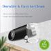 Gravity Electric Salt And Pepper Grinder Set Of 2, Automatic Salt And Pepper Grinder Set, Adjustable Roughness, Battery Powered, LED Light, 2 Pack Set_voghion.com