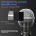 Wireless Microphone 1200mah UHF Professional Handheld Dynamic Mic Karaoke Micphone with Receiver for Amplifier PA System_voghion.com