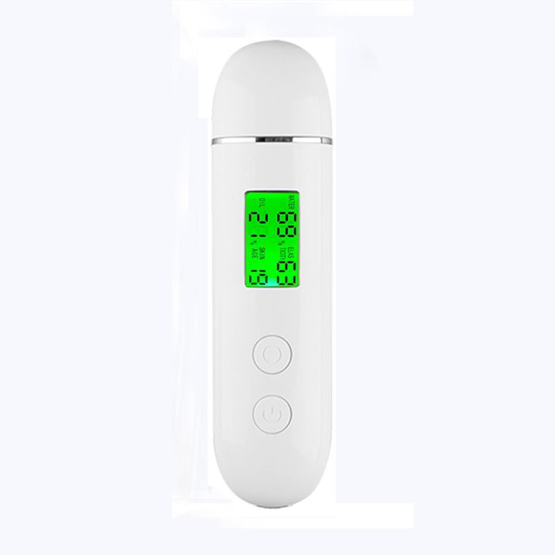 LCD οθόνη Electric Digital Skin Care Tester for Moisture Oil Fluorescent Agent Content Facial Moisturizing Analyzer_voghion.com