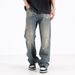 Men's Clothing Men's Distressed Denim Jeans - Relaxed Straight Leg Ripped Casual Pants For Summer, Lightweight & Comfortable_voghion.com