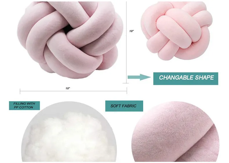 Coussin de chevet tissé à la main, couleur unie, rouge, pour décoration de salon, canapé, accessoires ménagers_voghion.com