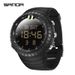 Sanda New Multi-Functional Fashion Trend 6184 And Women Students Single Display Waterproof Electronic Watch For Men_voghion.com