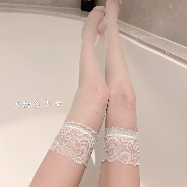 Ragazze sexy da discoteca, dolci e selvagge, con pizzo, sopra il ginocchio, calze lunghe a rete_voghion.com