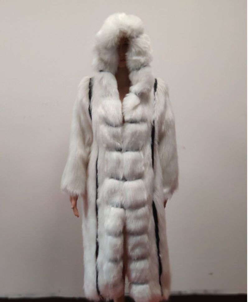 Women's Clothing Hooded Long Fashion Fur Jacket Women _voghion.com