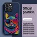 Anwendbar auf iPhone 14promax Handyhülle, neue Farbe Katze 15 Cartoon süße iPhone 13 Lammfell Anti-Drop_voghion.com