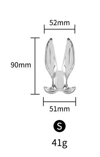 luckyqqyp Espansione per plug unisex, per pulizia anale e lombare, clistere, design SM cavo_voghion.com