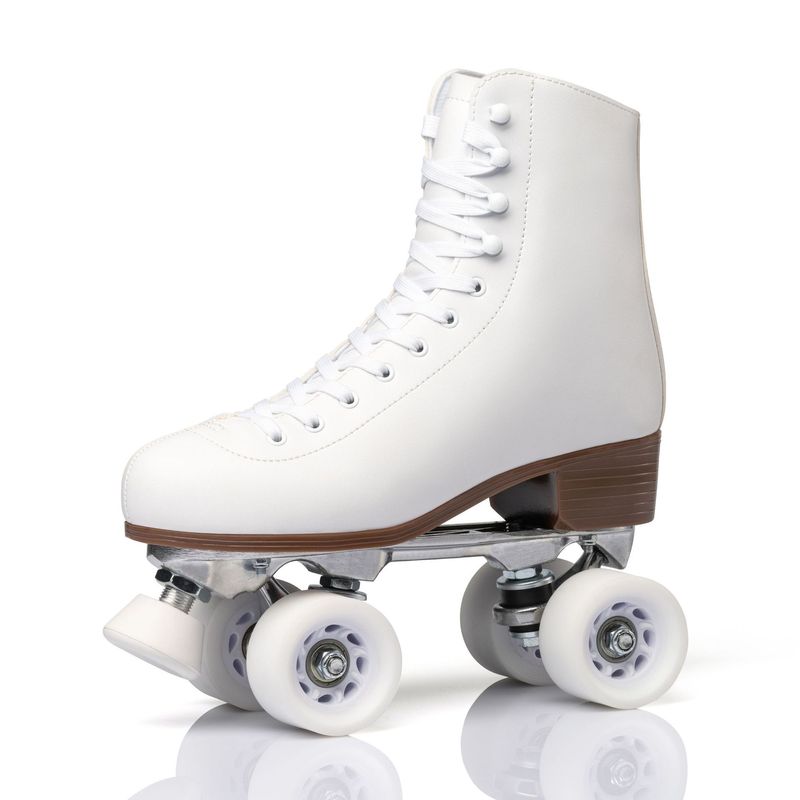 Neue männer und frauen erwachsene kinder mode rollschuhe zweireihig PU rad komfortabel atmungsaktive tragen langlebig_voghion.com