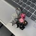 Destiny Universal Pink Dice Retro Personality Bag Hanging Keychain Bag Pendant Trendy Color Advanced Matching Pendant_voghion.com