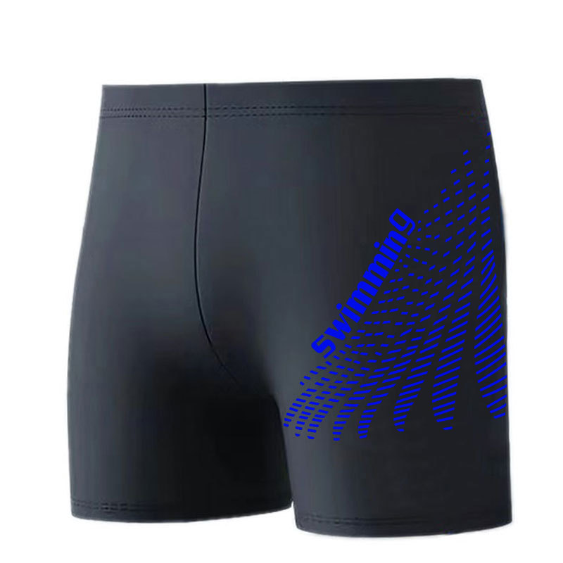Swimming trunks prevent awkwardness, flat angle beach swimming trunks, hot spring pants, new loose professional swimming trunks_voghion.com