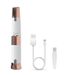 2-in-1 USB Electric Trimmer - Lipstick Shape Eyebrow Shaver & Facial Hair Remover For Women_voghion.com
