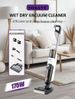 2-in-1 Cordless Vacuum & Mop, Handheld Cleaner With Mite Dust Removal & Wireless Charging For Home Use_voghion.com
