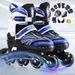 Kinderkleidung Komplettset Kein Blitz Kinder Jugend Roller College Studenten Skates Erwachsene Verstellbare Schuhe_voghion.com