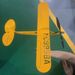 High End Windmill, Yellow Airplane, Wind Vane, Rotating Propeller, Windmill Ornament, Outdoor_voghion.com