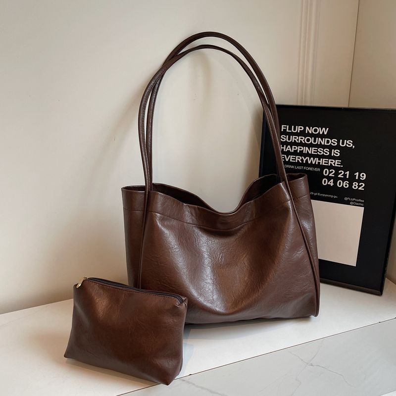 Borsa alla moda per mamma e bambino da donna 2024, con un'elegante trama plissettata e una grande capacità per i pendolari, singola_voghion.com