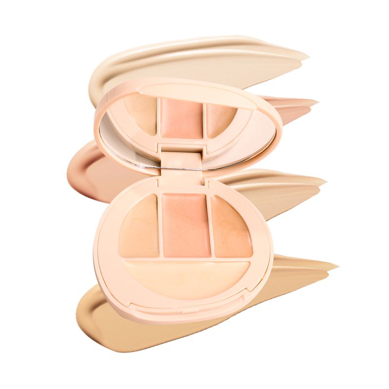 Colors Concealer 4 Palette Lasting Moisturizing Full Coverage Acne Spot Dark Circles Contour Concealer Cre_voghion.com