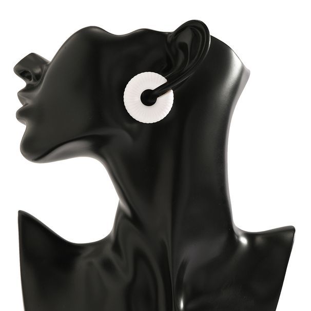 1 pezzo 3 pezzi set eleganti orecchini a forma di U placcati in lega_voghion.com