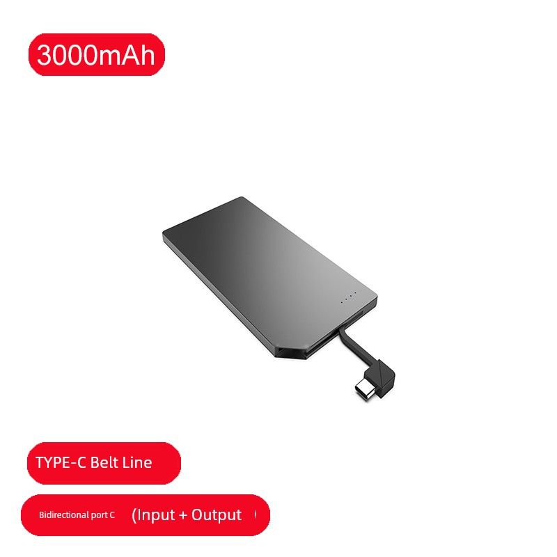 Hordozható kábellel 1W Ma grafén Power Bank_voghion.com