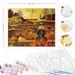 RUOPOTY Abstract Paint By Numbers Handmade Decorative Paintings Scarecrow Farmland Scenery Home Decor Unique Gift_voghion.com