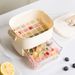 New Household Multi-layer Ice Box With Drawer Type Multi-purpose Ice Maker, Portable Pressing Ice Grid Ice Cube Mold Artifact_voghion.com