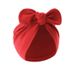 Cappello neonato per bambine e ragazzi, berretto con fiocchi carini, turbante, berretto in cotone per neonati, tinta unita, accessori per bambini da 0 a 24 mesi_voghion.com