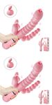 2025 in 1 3 Doppia Penetrazione G Spot Vibratore Stimolatore Clitorideo Dildo Anale Masturbatori Giocattoli Sessuali Per_voghion.com