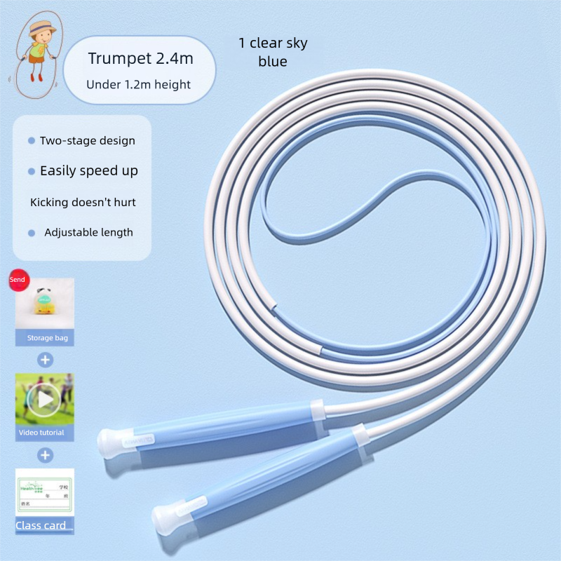 Oufanda Children's per bambini dai 6 ai 12 anni, Jump Ro per studenti delle scuole elementari, attrezzature sportive, Scial Sand Learning_voghion.com