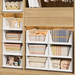 Foldable Clothes Basket Stackable Drawer Wardrobe Layered Partition Organizer Pull-out Storage Rack_voghion.com