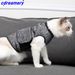 Komfortanzug für Katzen bei Sommergewittern, Blitzschutz, Schockprävention und Angstprävention, Komfortset für Katzen_voghion.com