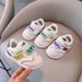Baby Soft Sole Non-Slip Walking Spring Infant Breathable White Toddler Casual Shoes With Velcro_voghion.com