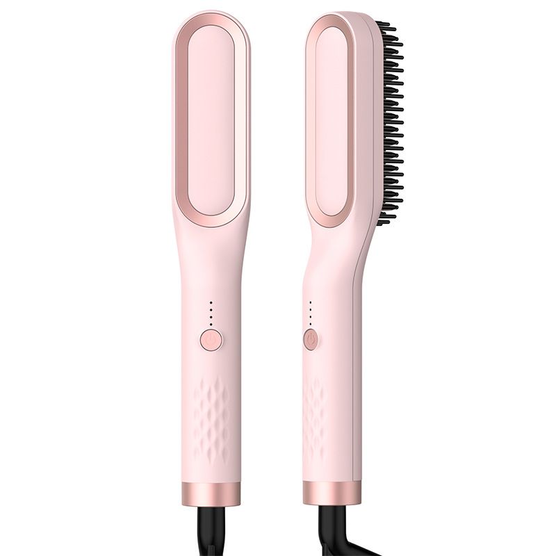 New Multifunctional Hot Air Comb Straightens Curly Hair All-in-One Hair Straightener Household Hairdressing Fluffy Styling Hair Straightener_voghion.com
