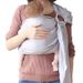 Duebel Ring Baby Réck Handduch Kotteng a Lengen Ring Horizontal Hug Strap Multifunktionnelle Baby Carrier Wrap Rucksäck Carriers_voghion.com