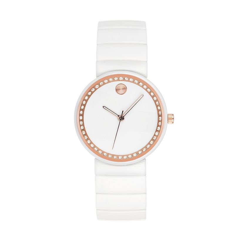 MISSFOX Fantasy Goddess ins montre de marque haut de gamme en céramique blanche pour femmes et filles_voghion.com