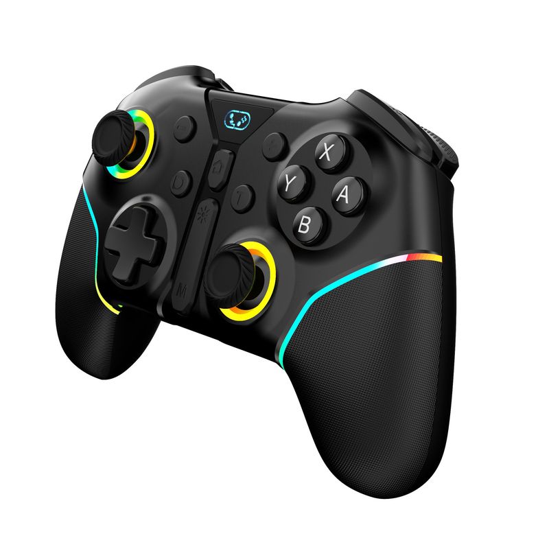 Bluetooth Wireless Multifunctional Game Controller With Six Axis Vibration Suitable For Swtich/Android/iOS/PC Games_voghion.com