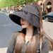 Cinghia a farfalla per l'estate, dolce e carino, grande cappello a cilindro Eave Sky, resistente ai raggi UV, cappello da sole pieghevole_voghion.com