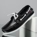 Quality Sailing Genuine Large Size Breathable Trendy Casual Men's Leather Shoes_voghion.com