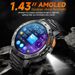 Fir Huawei Xiaomi Nei AMOLED Smart Auer Männer Mat Täscheluucht Sport Waasserdicht Fiess Tracker Bluetooth Uruff Smartwatch_voghion.com