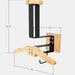 Modern Wall-Mounted Paper Organizer – Minimalist Multi-Purpose Shelf For Bedroom & Living Room Storage_voghion.com
