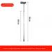 Travel Mobility Aid For Elderly, Folding Portable Cane Stool, Non-Slip Lightweight Hiking Stick, Multi-Functional_voghion.com