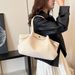 2025 New Women's Large Capacity Pleated Basket Bag Niche High-end Shoulder Handbag_voghion.com
